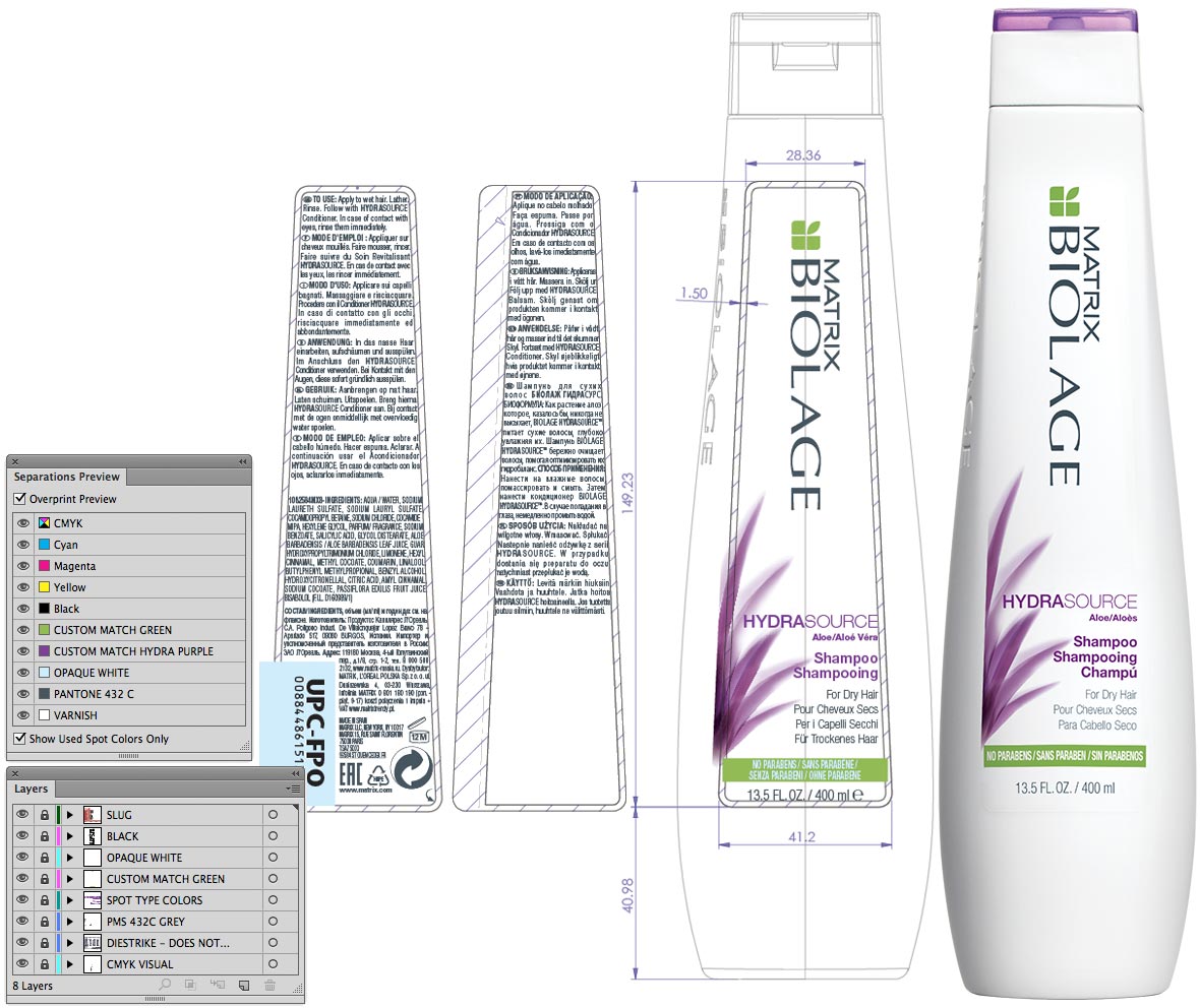 L’Oréal / Biolage Core – Packaging