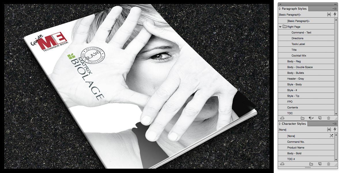 Biolage Print Design