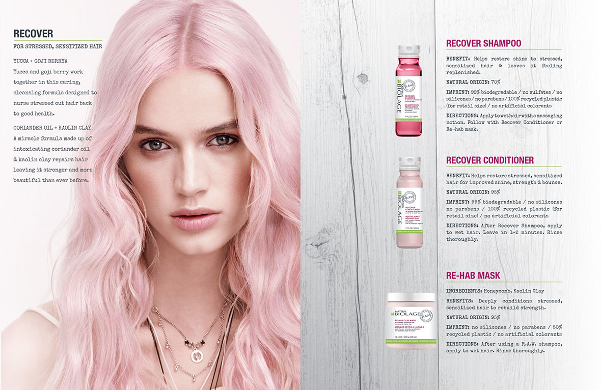 Biolage Print Design